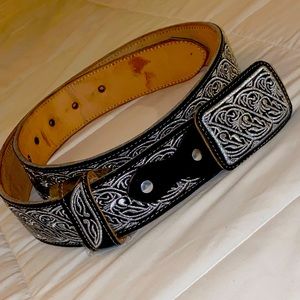 Beautiful stitched belt
